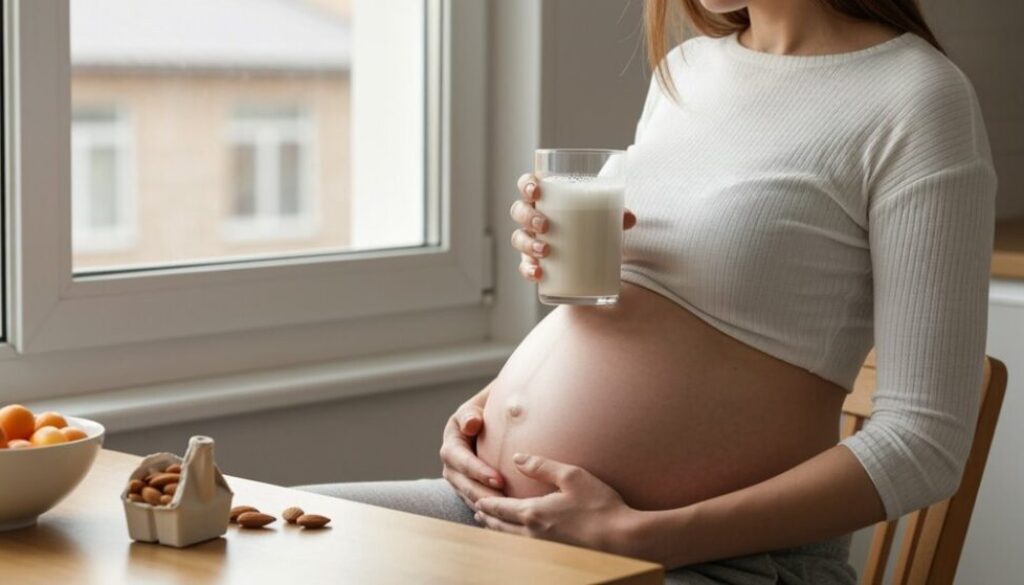 Mandelmilch während der Schwangerschaft