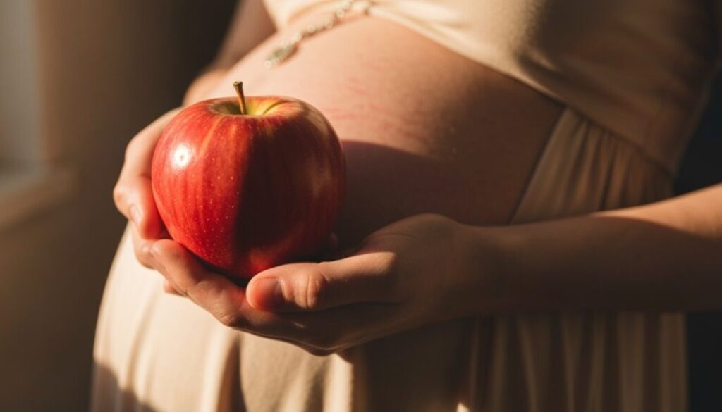 Apfel während der Schwangerschaft Vorteile