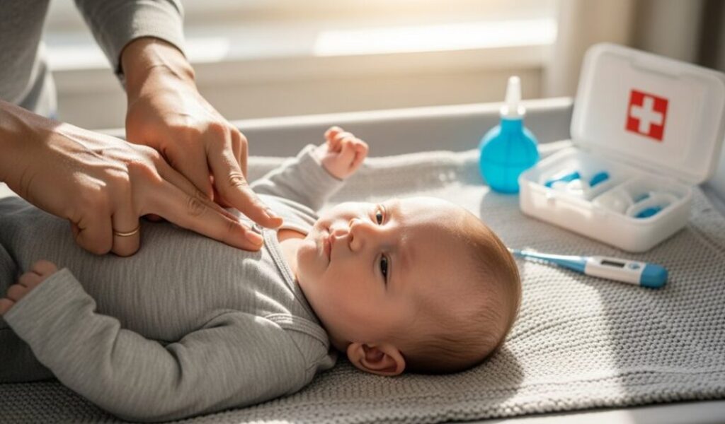 Baby-Erste-Hilfe-Grundausstattung