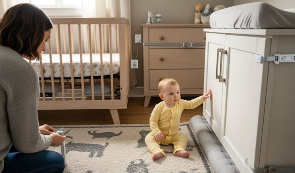 kinderfreundliche Sicherung des Kinderzimmers — wichtige Essentials