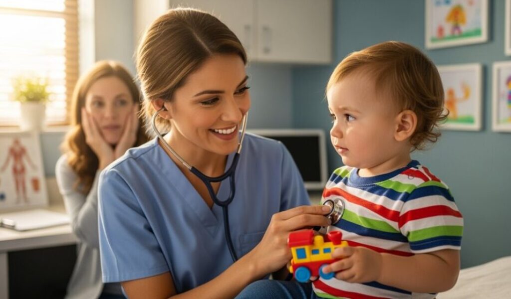 die sorgfältige Auswahl des Kinderarztes