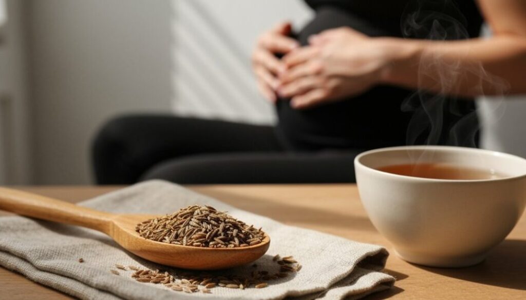 Kreuzkümmel während der Schwangerschaft: Vorsicht