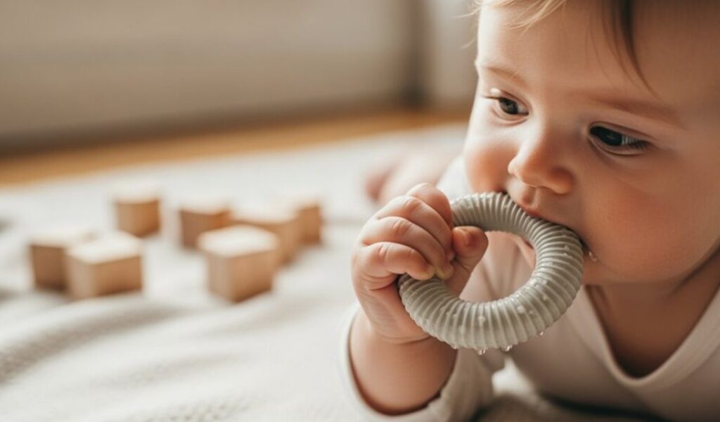 Brauchen Babys einen Beißring