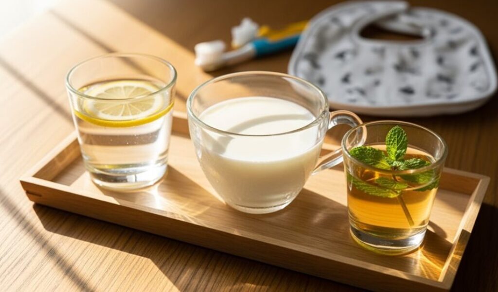 Getränkeauswahl schützt die Milchzähne