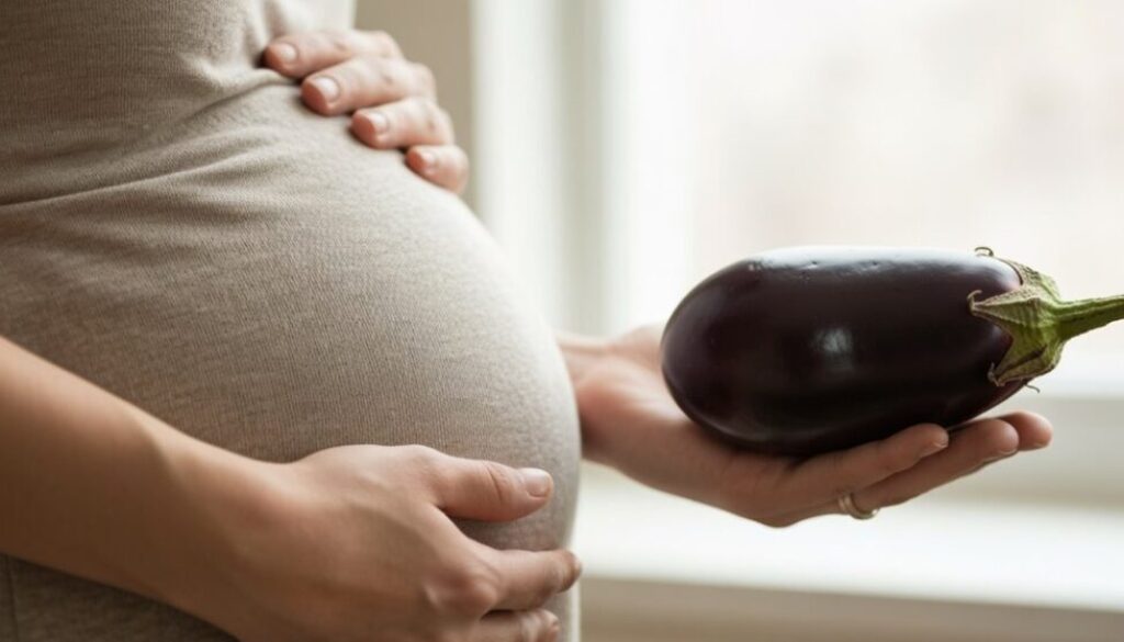 Auberginen-Sicherheit während der Schwangerschaft