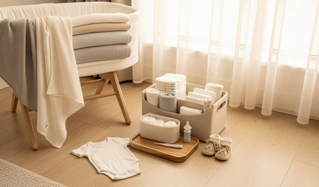 Checkliste für wichtige Neugeborenen-Ausstattung