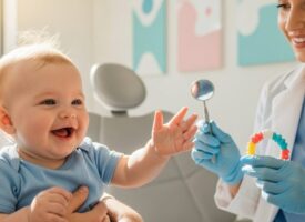 erster Zahnarztbesuch im Säuglingsalter