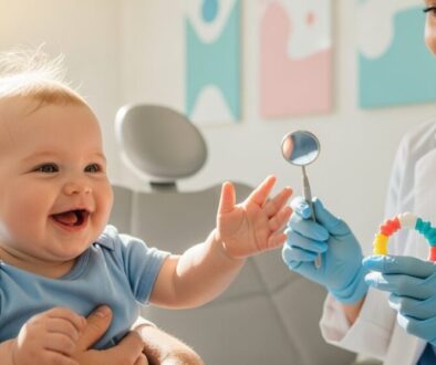 erster Zahnarztbesuch im Säuglingsalter