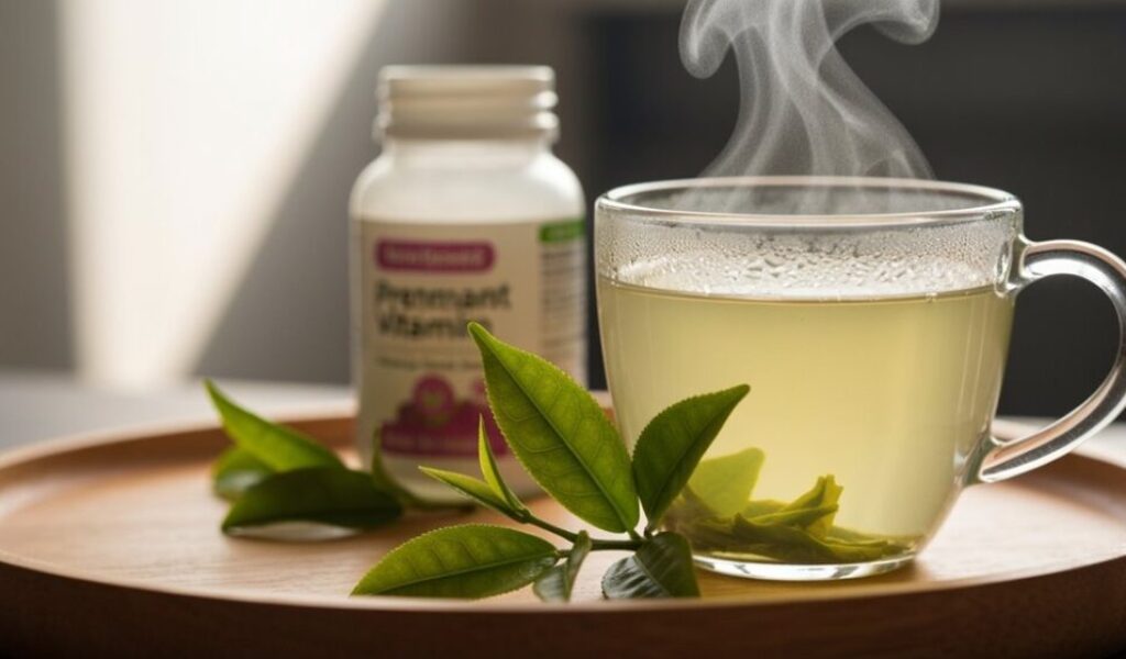 Grüner Tee während der Schwangerschaft