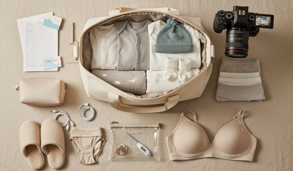 Krankenhaus-Babytasche-Checkliste