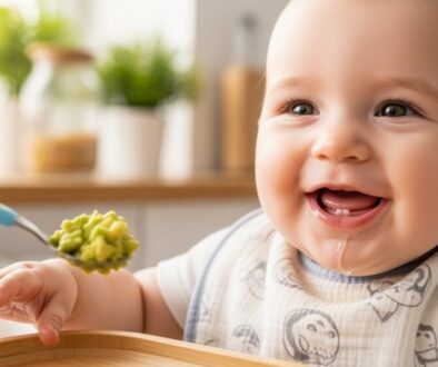 die Einführung von Beikost reduziert das Sabbern