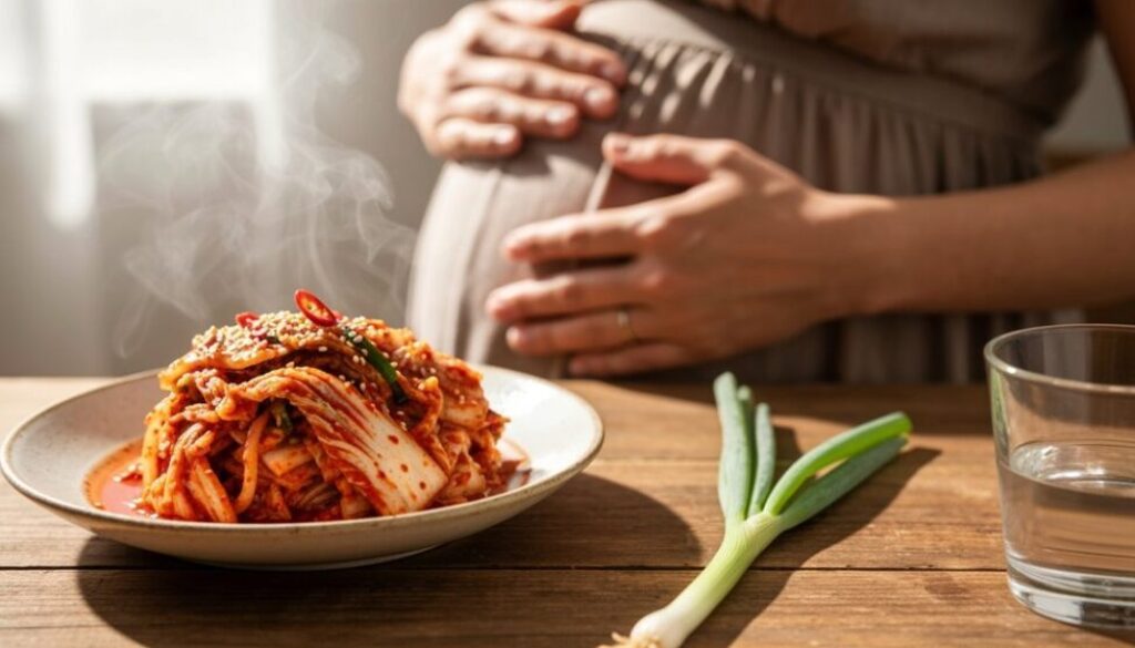 Kimchi während der Schwangerschaft