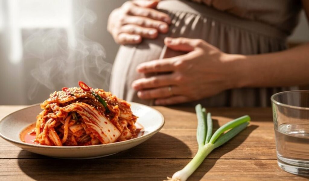 Kimchi während der Schwangerschaft