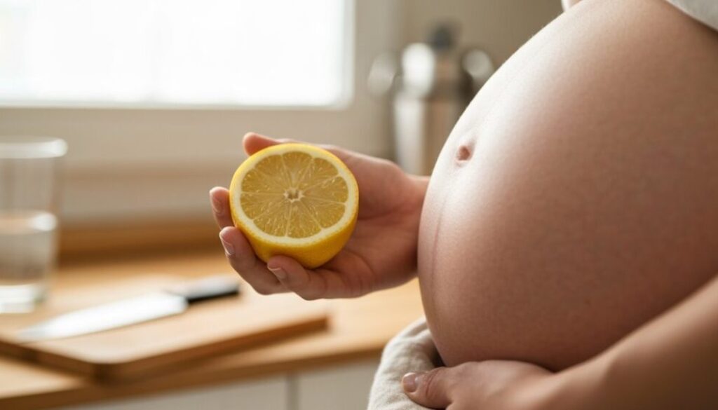 Zitrone bei Schwangerschaftsübelkeit
