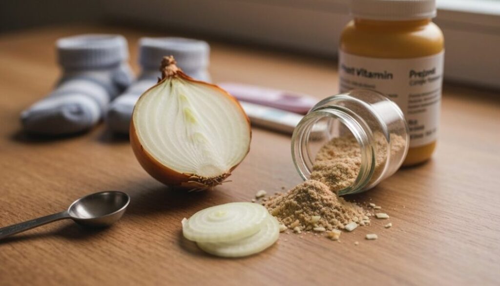 Zwiebelgewürz während der Schwangerschaft