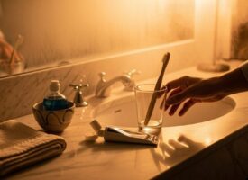 Mundpflege-Abendritual-Integration