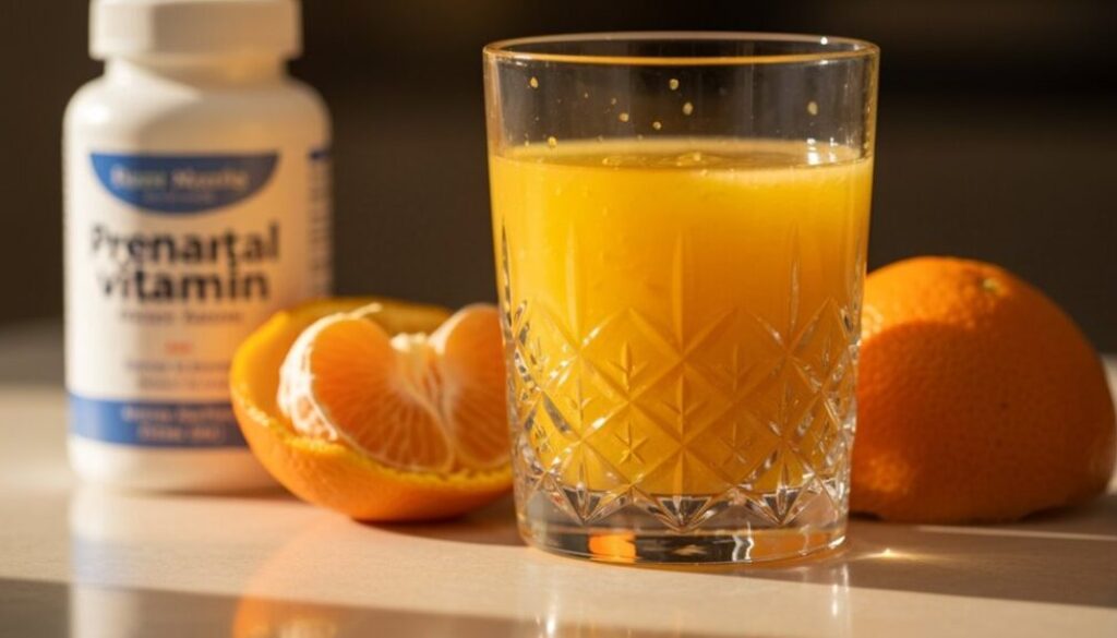 Orangensaft während der Schwangerschaft