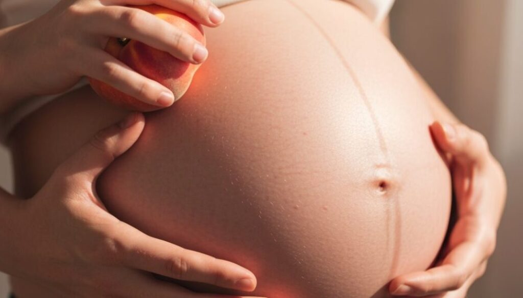 Pfirsich während der Schwangerschaft fruchtige Vitaminquelle