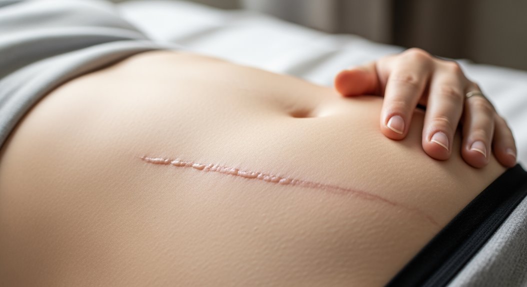 Phasen der Heilung nach einem Kaiserschnitt