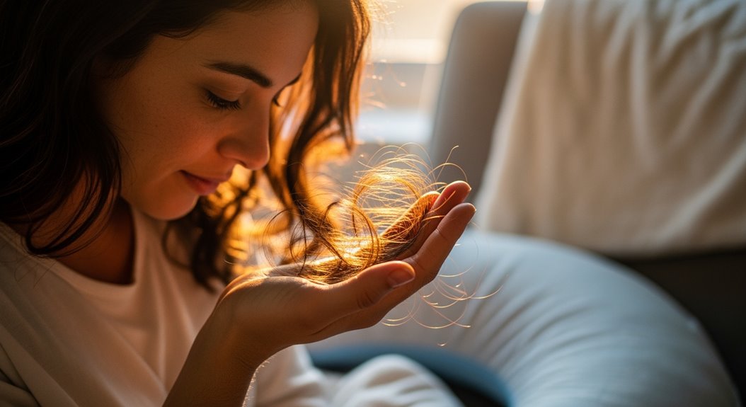 eine Schwangerschaft erhöht die Haarretention