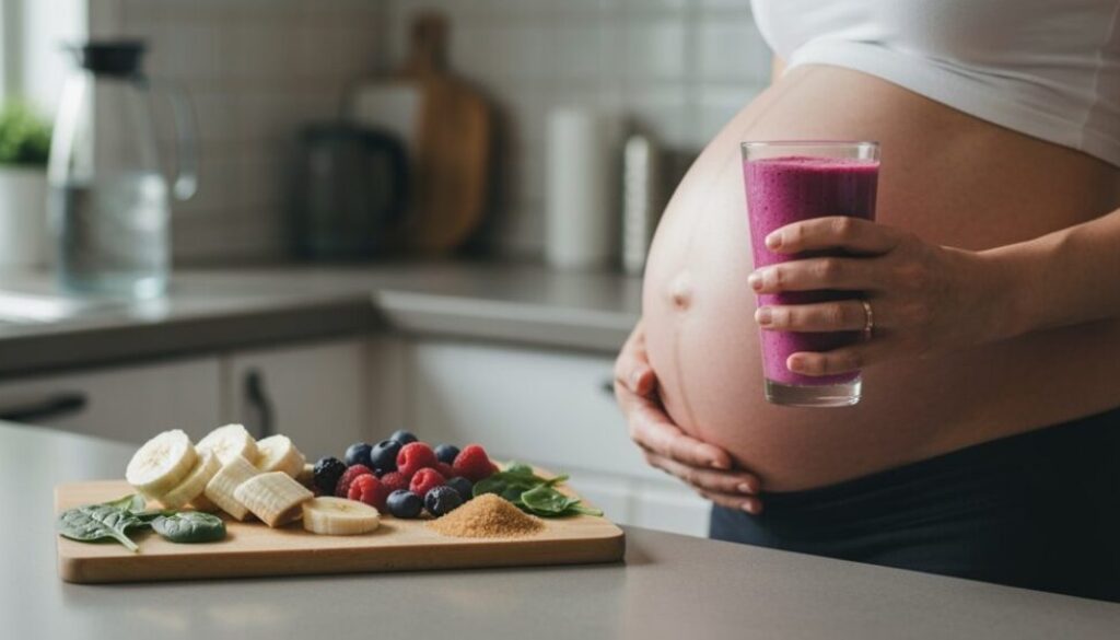 Schwangerschafts-Smoothies Zuckerfalle