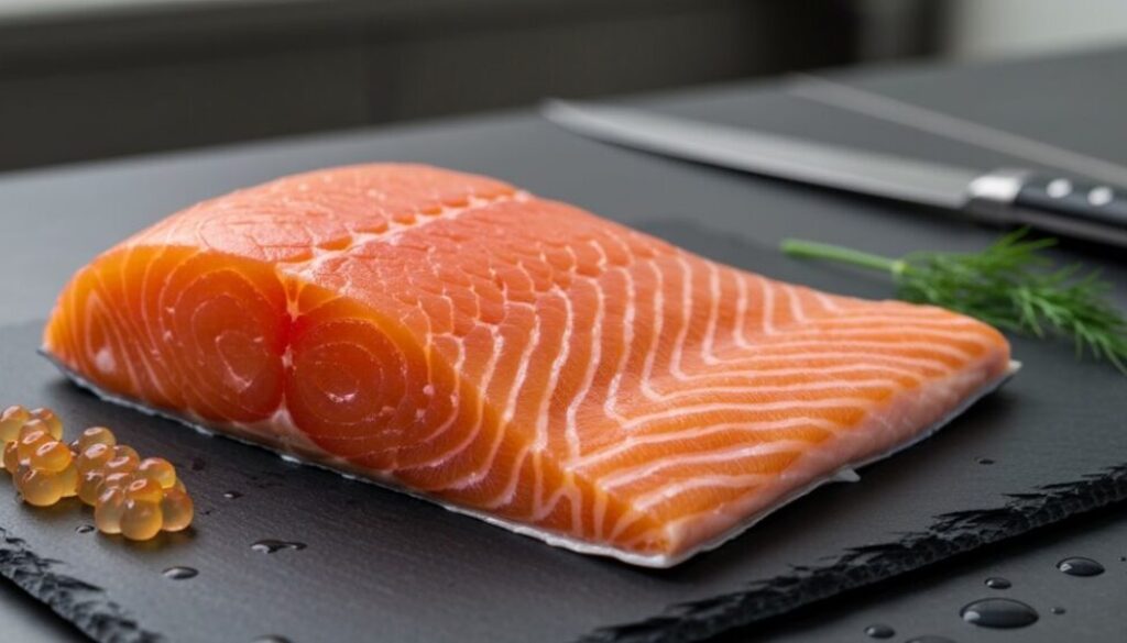 roher Lachs während der Schwangerschaft