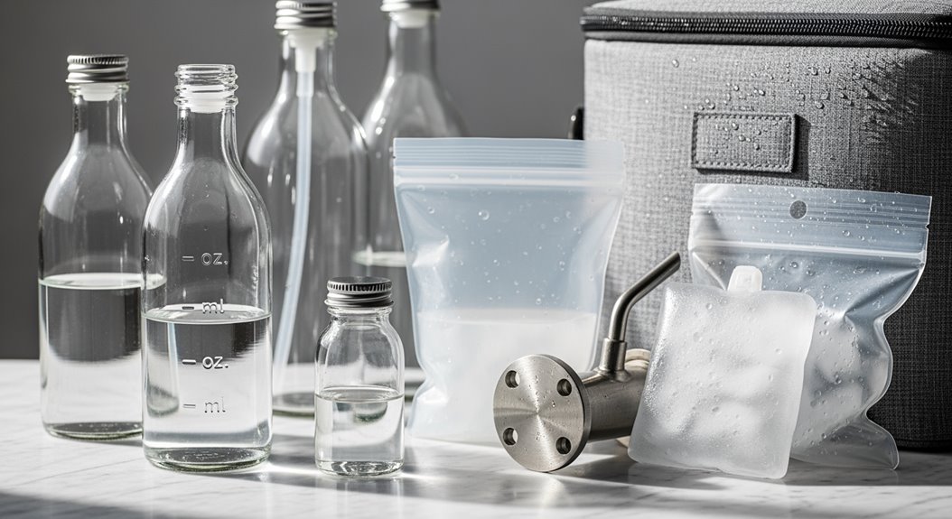 sichere Milchaufbewahrungsbehälter