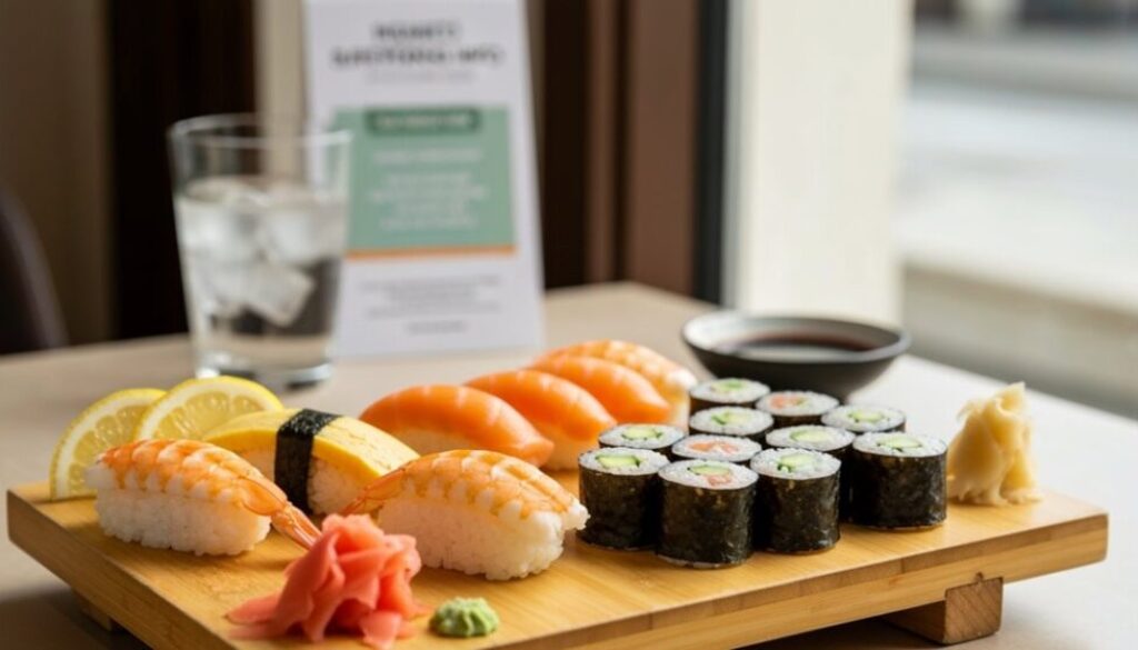 Sushi während der Schwangerschaft erlaubt