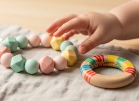 teething necklace vs ring -> Zahnungs-Halskette vs Ring