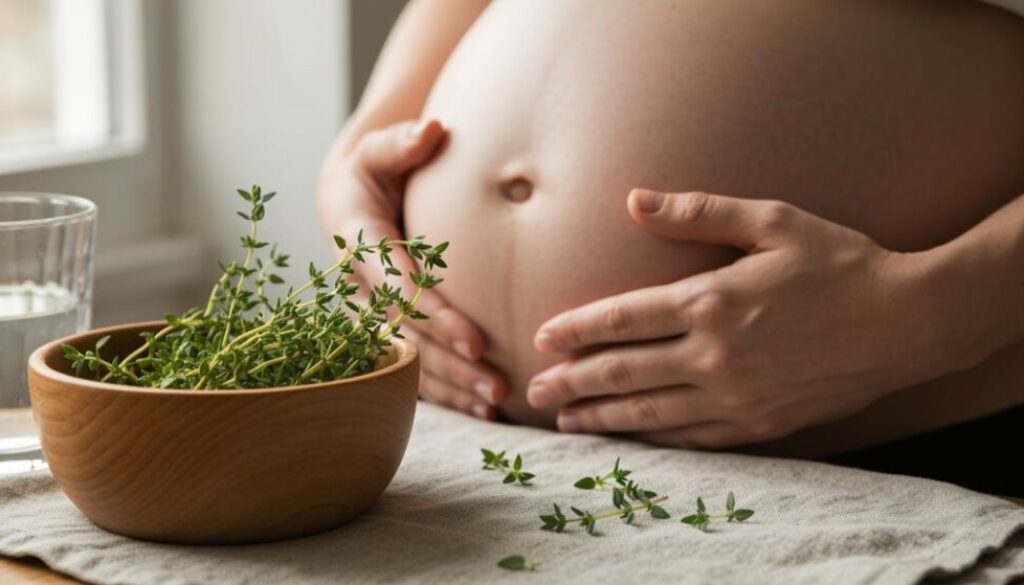 Thymian Verwendung während der Schwangerschaft