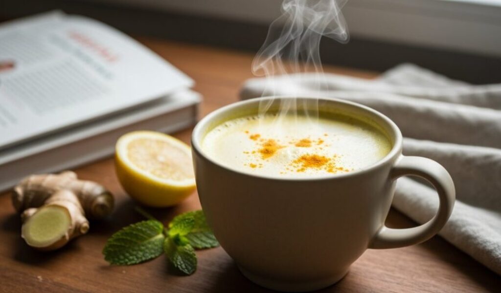 Kurkuma-Latte während der Schwangerschaft