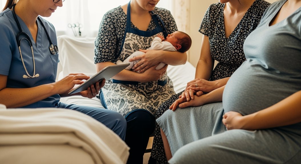 Arten von Hebammen erklärt