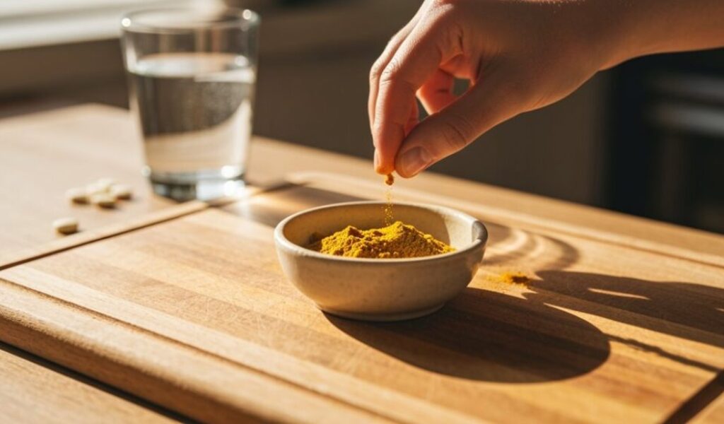 Curry-Pulver während der Schwangerschaft vorsichtig verwenden