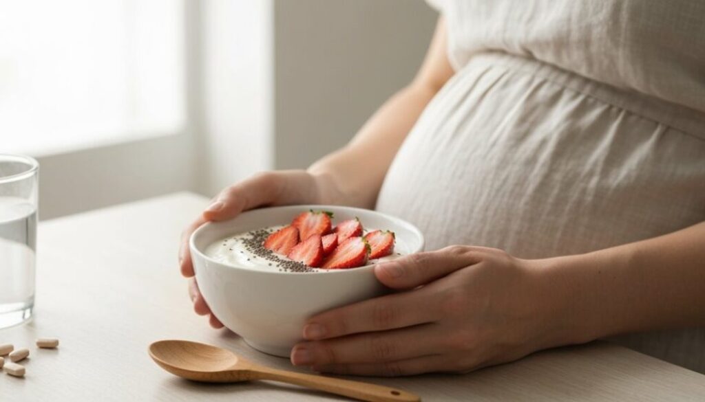 Joghurt-Sicherheit während der Schwangerschaft