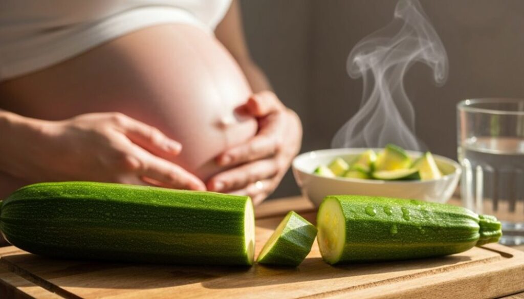 Zucchini während der Schwangerschaft verdauliche Gemüse