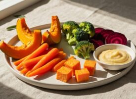 Herbstgemüse für Babynahrung