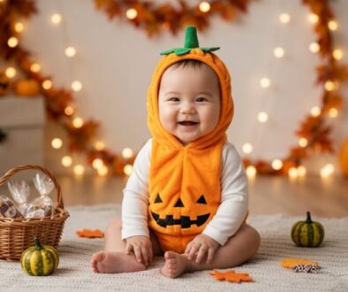 Babys erste Halloweenkostüme
