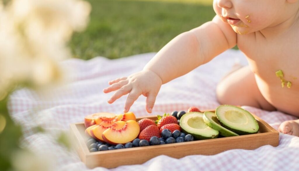 Babys spätsommerliche Snacks