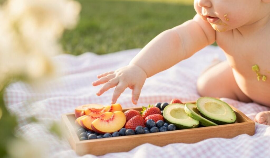 Babys spätsommerliche Snacks