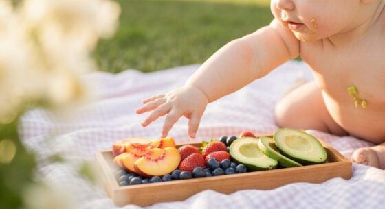 Babys spätsommerliche Snacks
