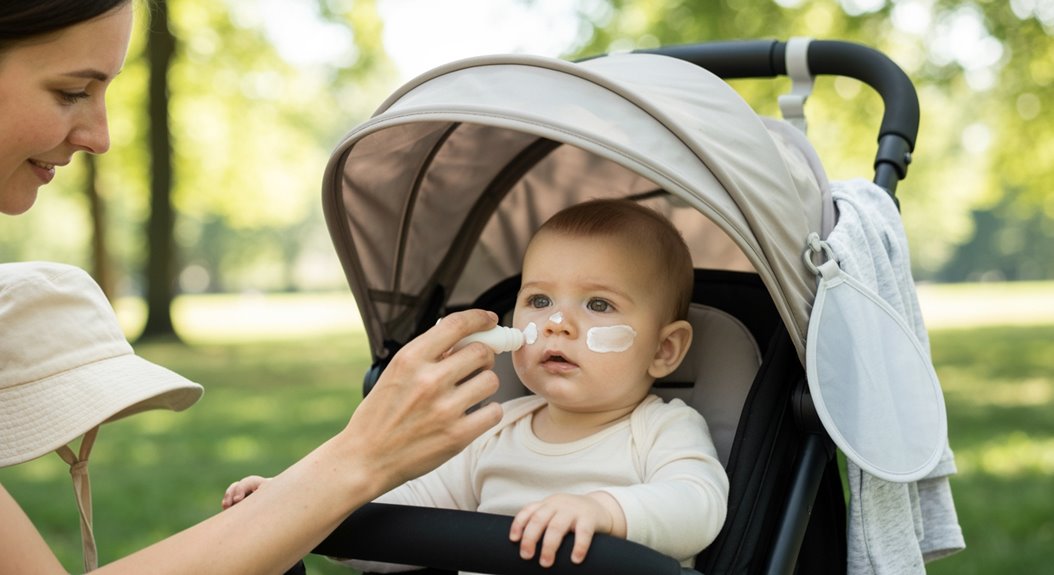 Sicherheitsrichtlinien für Baby-Sonnencreme