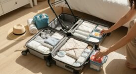Packtipps für Reisen mit Baby