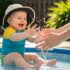 Wasserspielaktivitäten für Babys