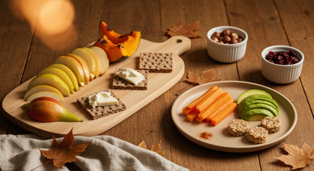 Gesunde Snack-Kombinationen für den Herbst
