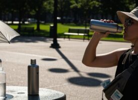 Hitzeschutz und Hydratation