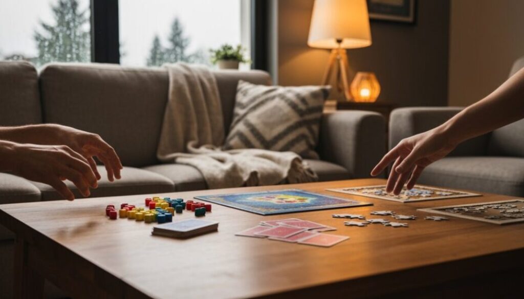 Indoor-Spiele für Regentage