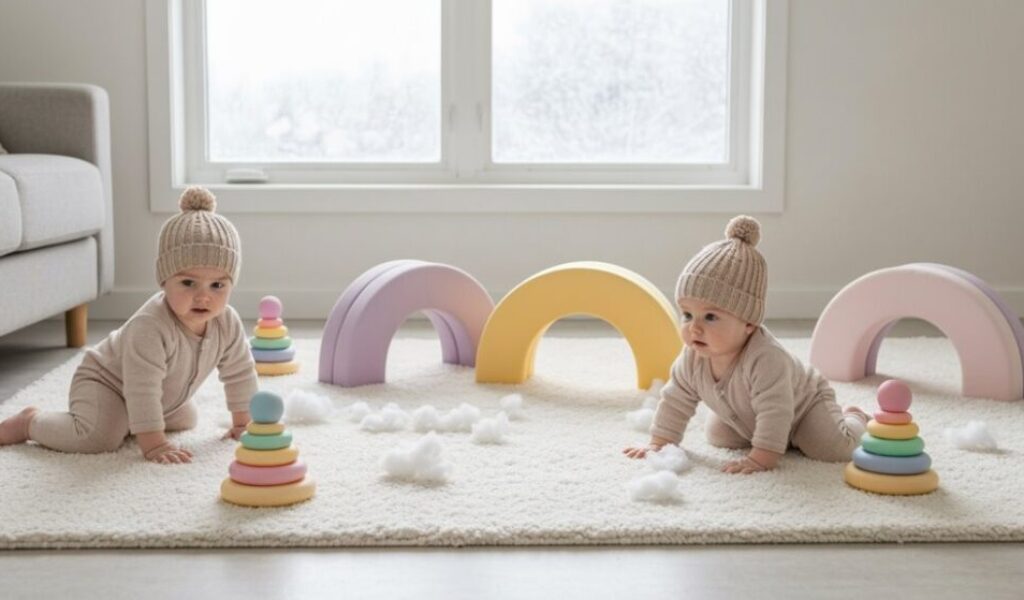 Indoor-Winterspiele für Babys