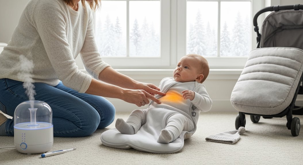 Baby warm halten, Überhitzung vermeiden