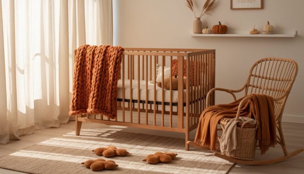 Gemütliches Herbstkinderzimmer vorbereiten