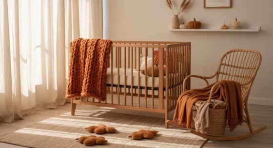 Gemütliches Herbstkinderzimmer vorbereiten
